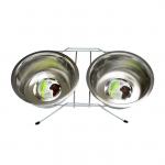 Plato Doble de Acero - Grande