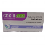 Cox II 2.5 mg - Hospitalario 100 Tabs.