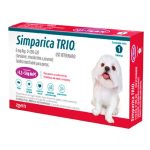 Simparica Trio - 6 Mg - 2.5 a 5 Kg - 1 Tab.