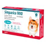 Simparica Trio - 24 Mg - 10 a 20 Kg - 1 Tab.