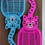 Pala para arena de gato - Cara de gato