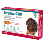 Simparica Trio - 12 Mg - 5 a 10 Kg - 1 Tab.