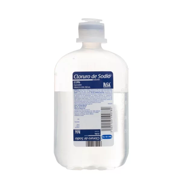 Solucion Cs (Cloruro de Sodio) - Sol. Iny - 250 ml