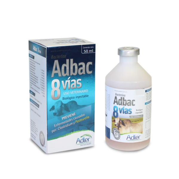 Vacuna Adbac - 8 Vias - 10 Dosis - 50 ml