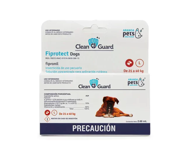 Fiprotect Clean Guard - Dogs L - 2.68 ml