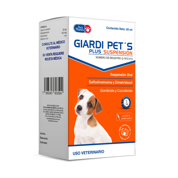 Giardi Pets Plus - Perro - Suspensión 60 ml