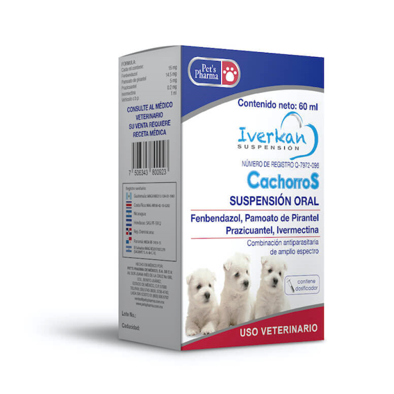 Iverkan Cachorro - Suspesión 60 ml