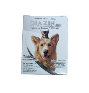 Diazin - 300mg - 6 Tabs