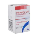 Pisacaina 2% - C/Epinefrina 20mg - 50ml
