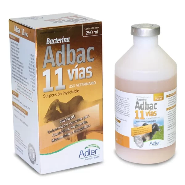 Vacuna Adbac 11 vias - 10 Dosis - 50 ml