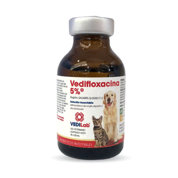 Vedifloxacina 5% - Sol Iny - 20ml